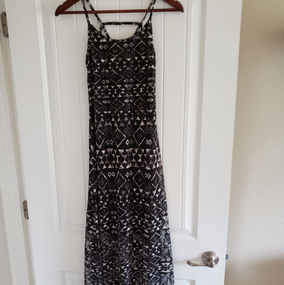 Mossimo Sz. Small Maxi Fitted Summer Dress